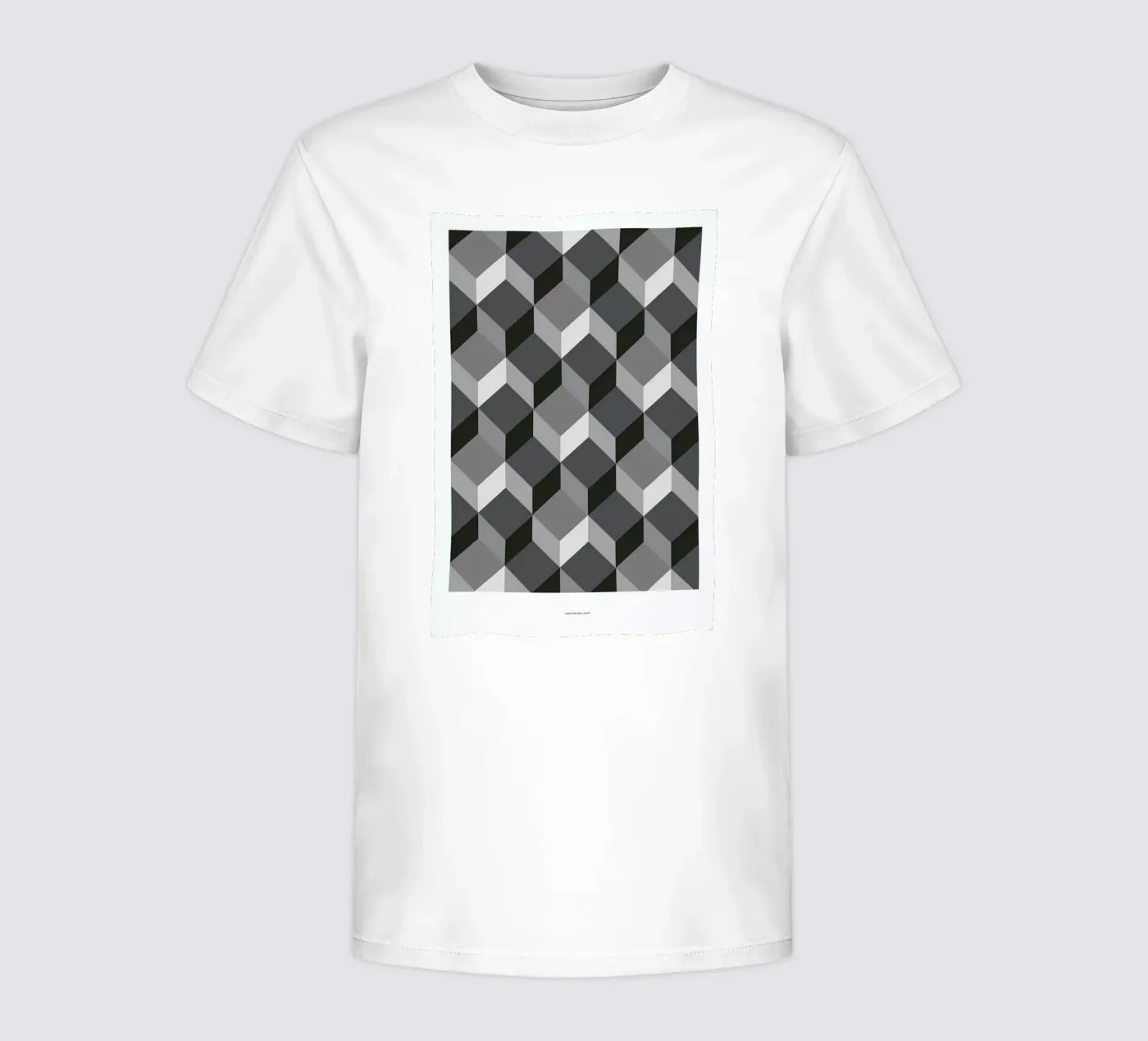 Cubes t-shirt bambini da The Wall Shop