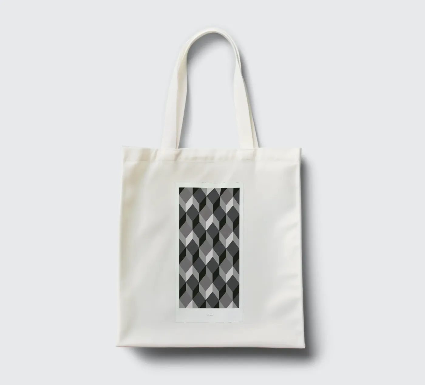 Cubes tote bag by The Wall Shop