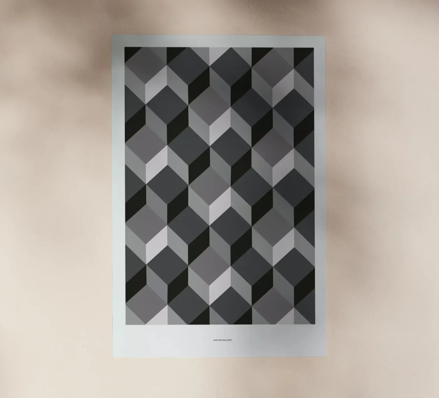 Cubes backlit folie van The Wall Shop