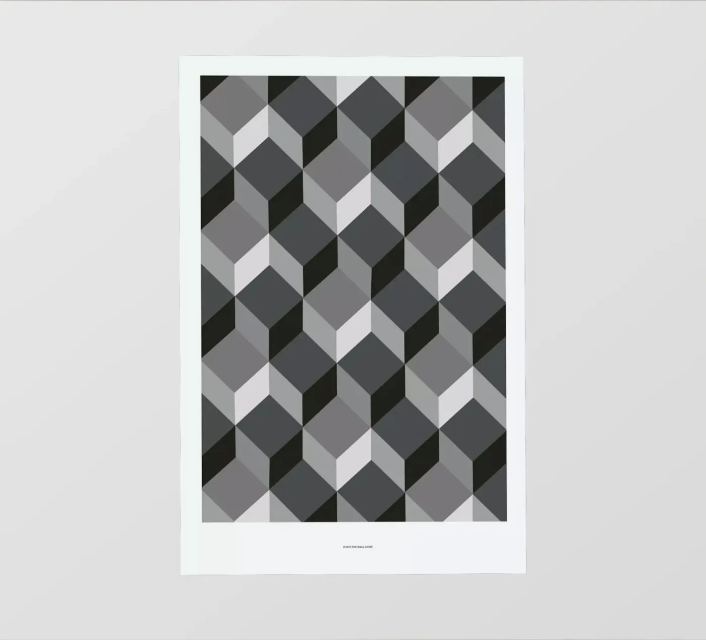 Cubes backlit folie van The Wall Shop