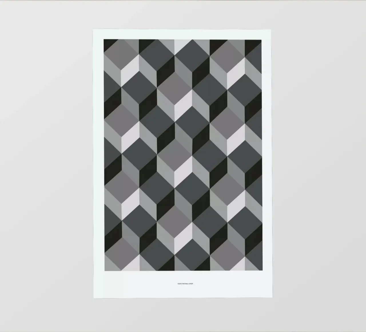 Cubes backlit folie van The Wall Shop