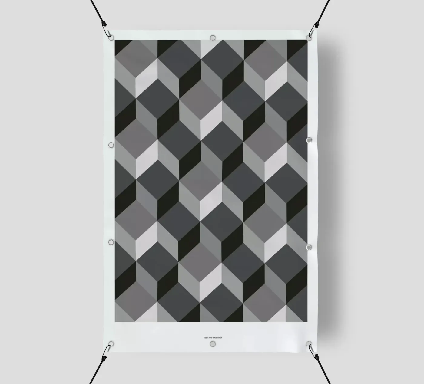 Cubes PVC Plane von The Wall Shop