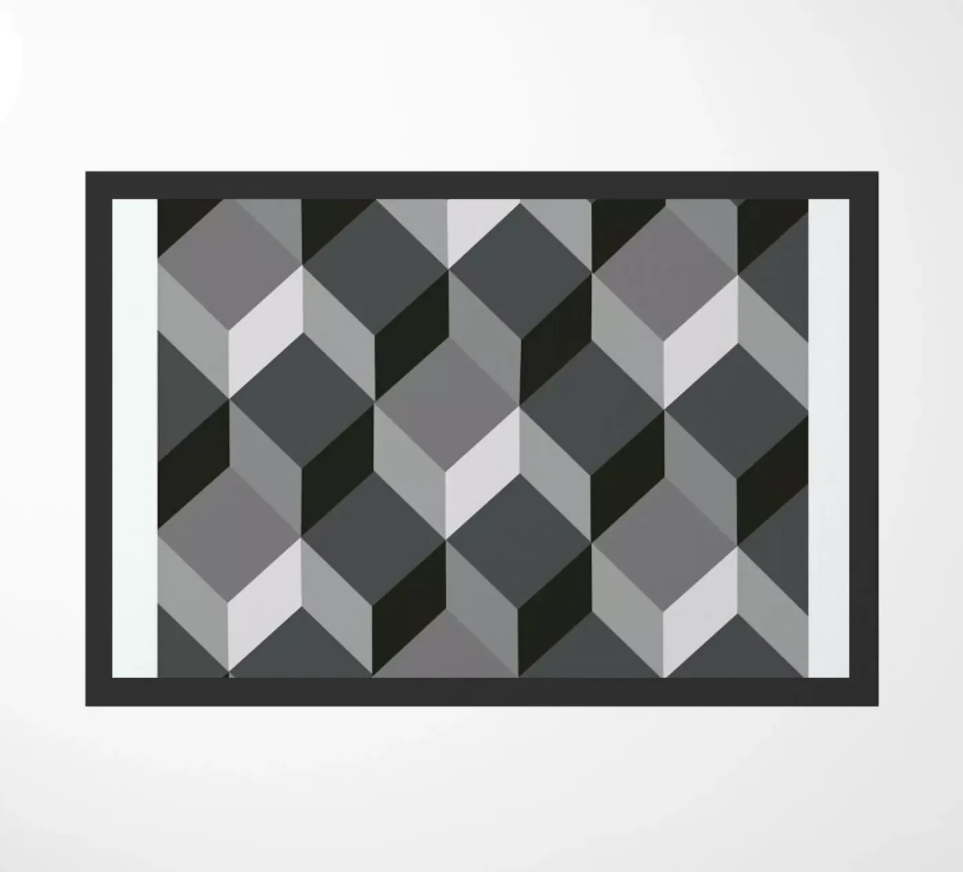 Cubes Fußmatte von The Wall Shop