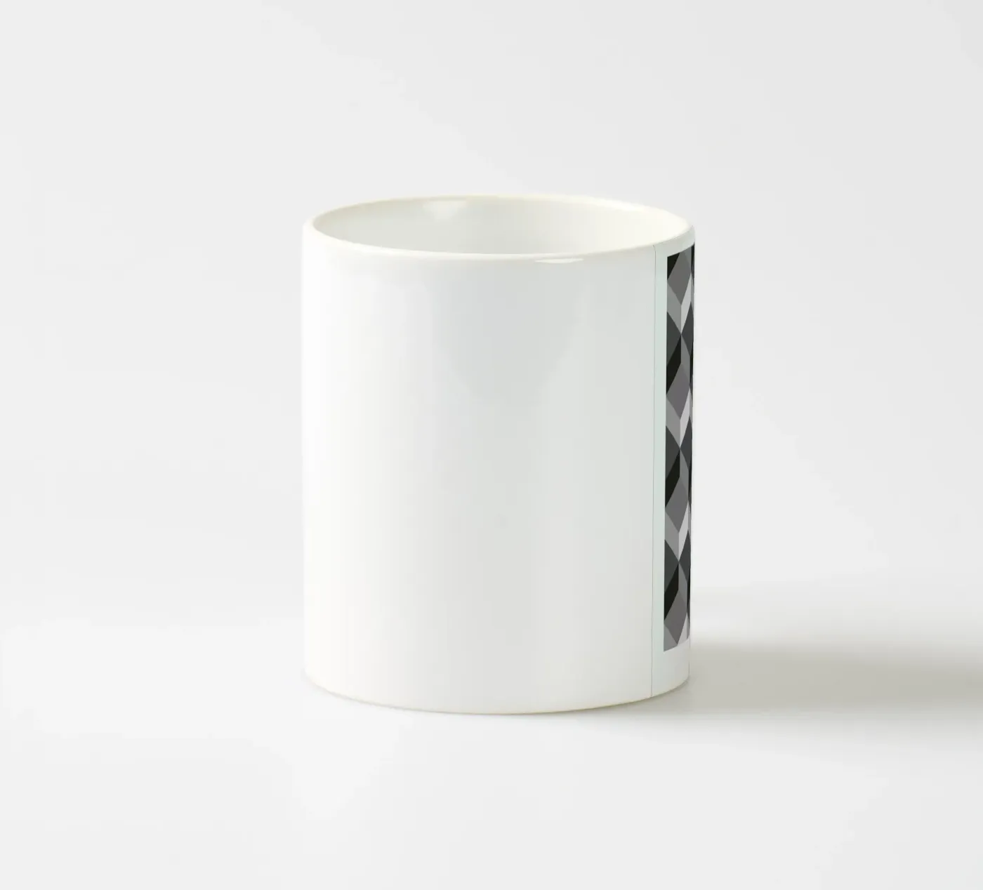 Cubes ceramic mug by The Wall Shop