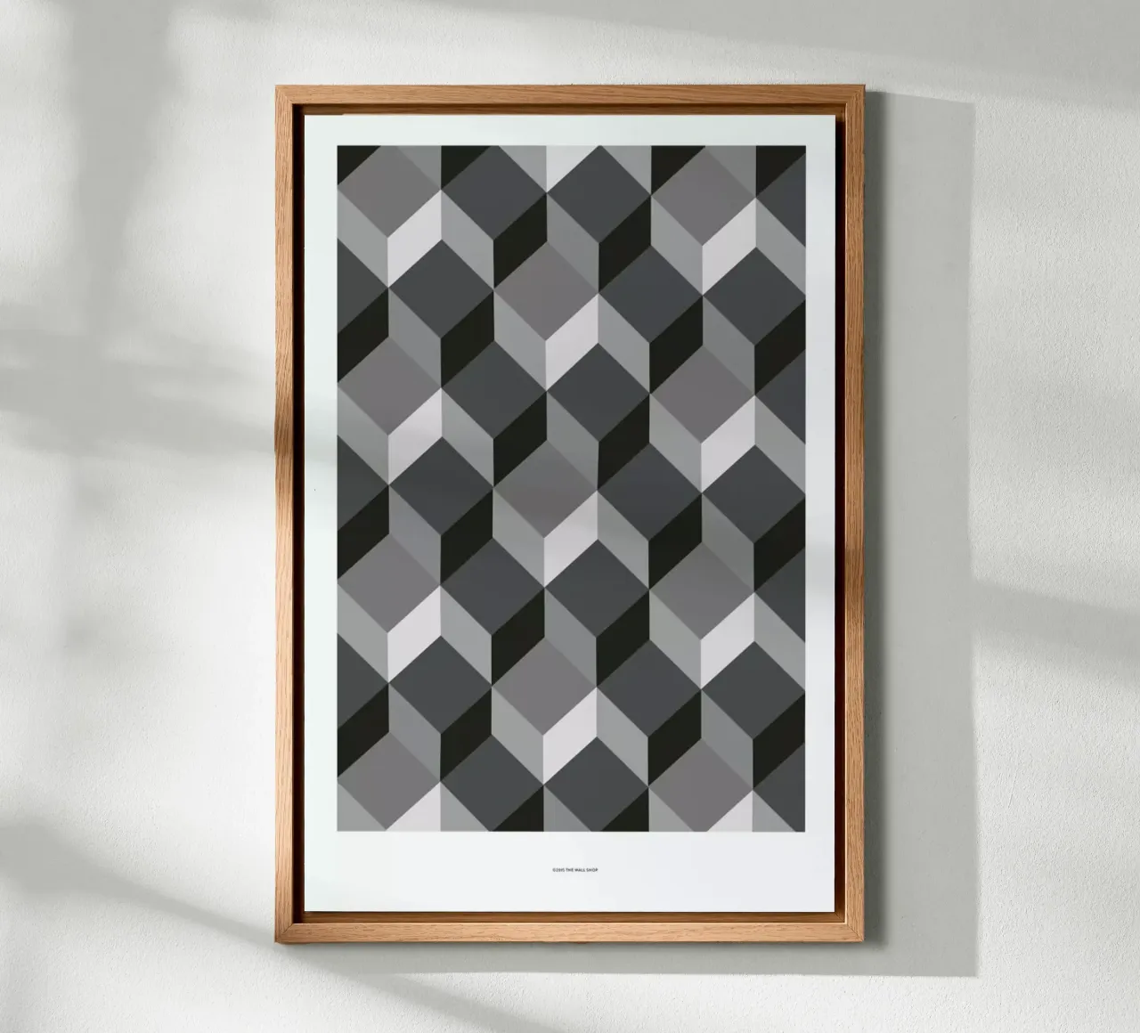 Cubes forex plate by The Wall Shop