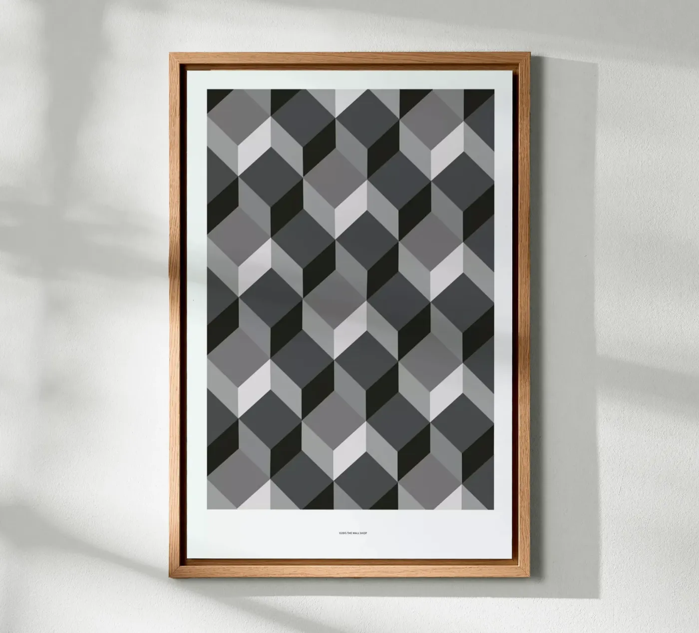 Cubes forex plate by The Wall Shop