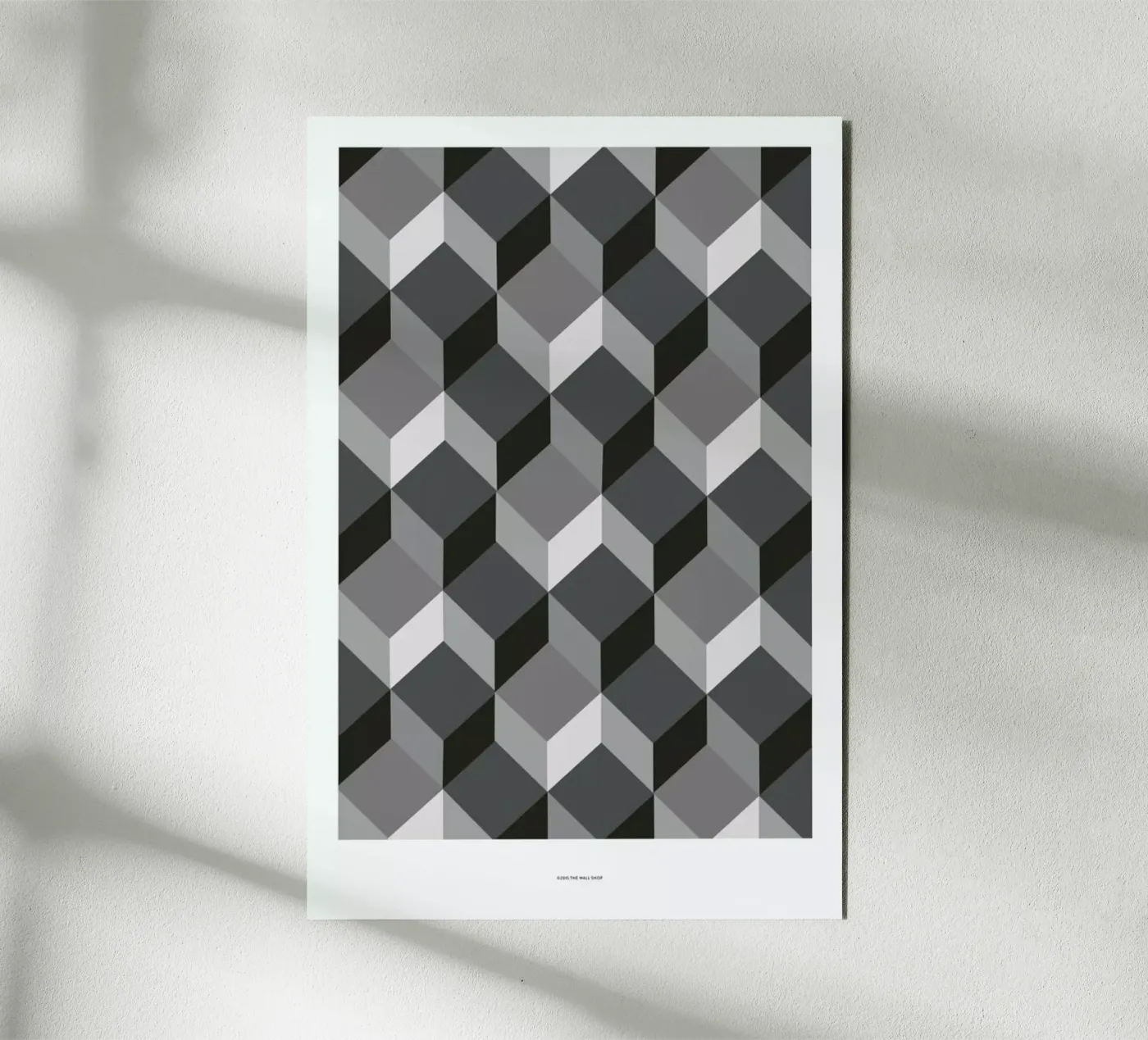 Cubes forex plate by The Wall Shop