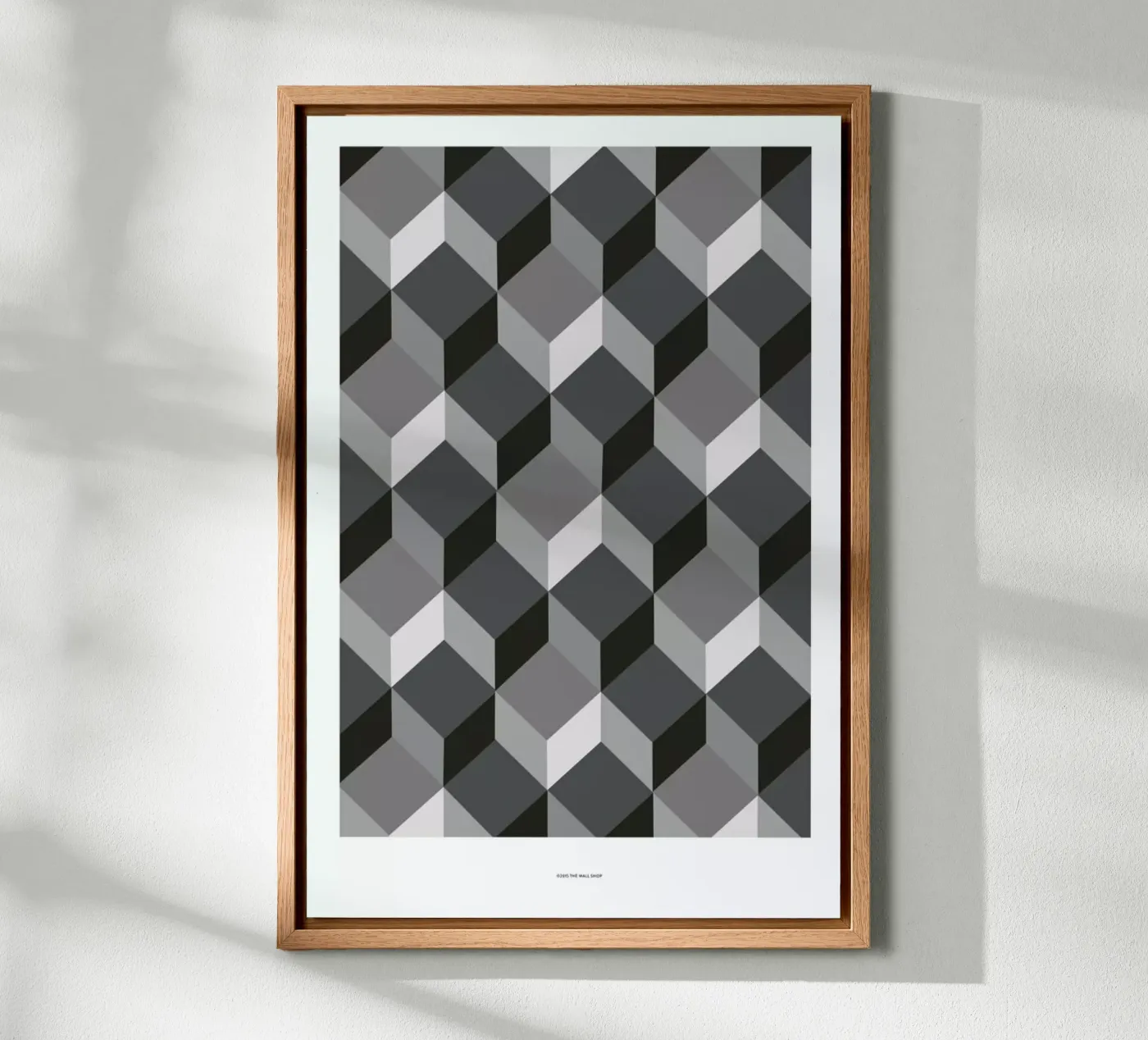 Cubes canvas by The Wall Shop