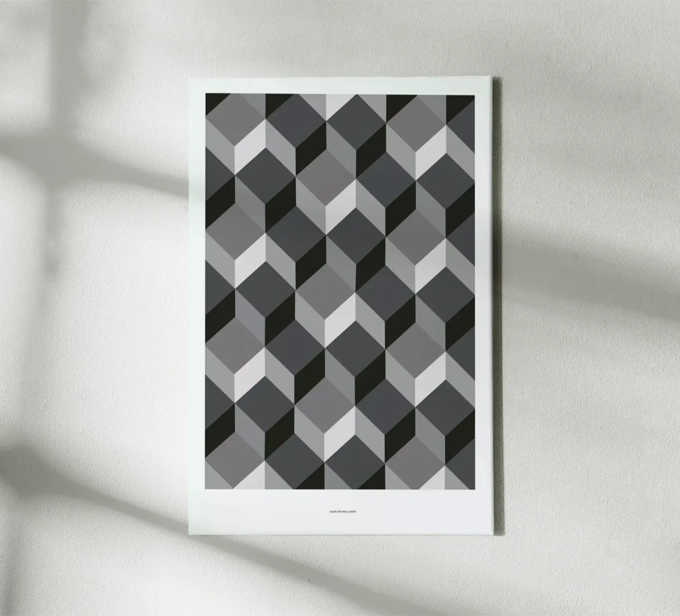 Cubes canvas by The Wall Shop