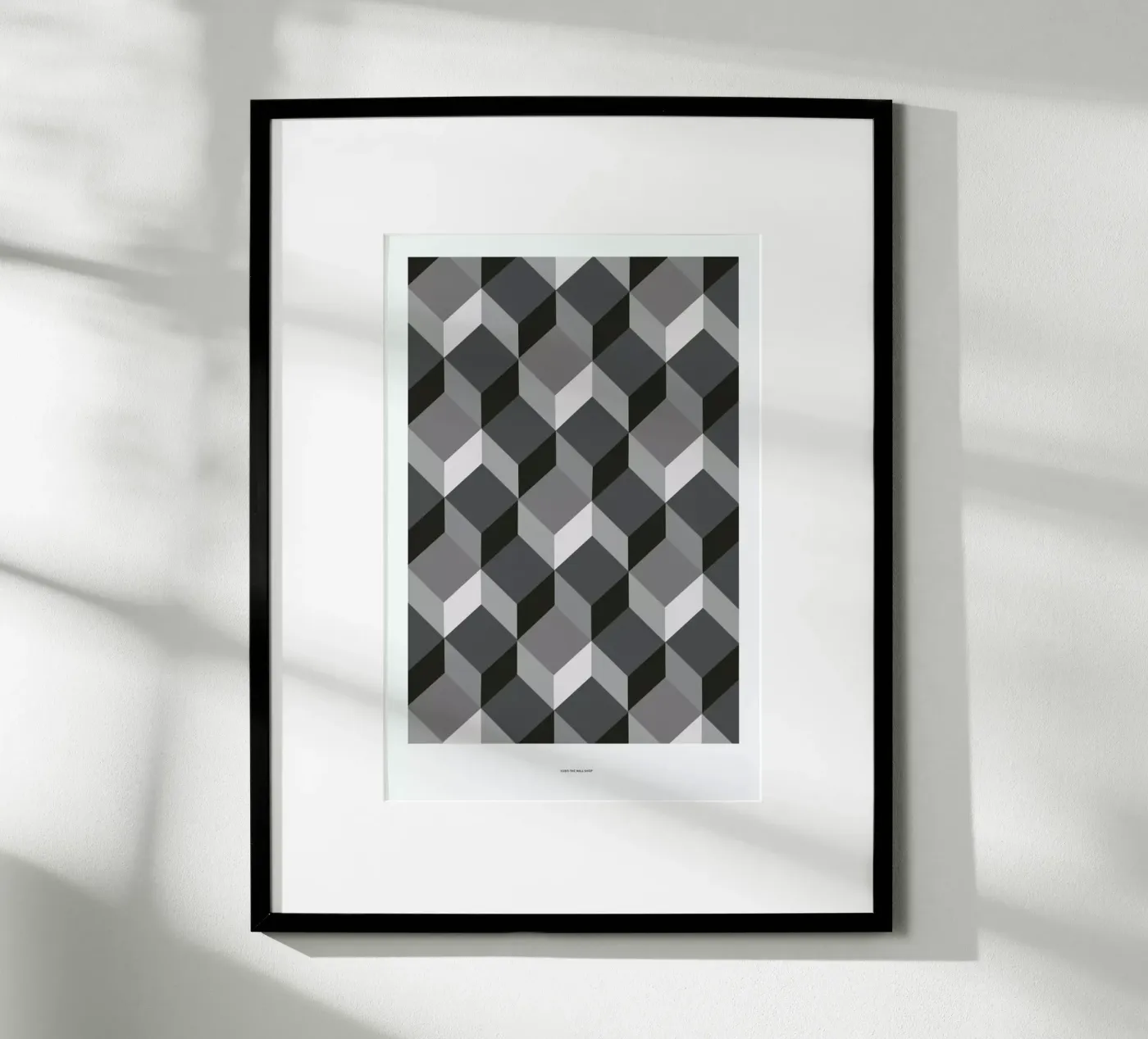 Cubes poster de The Wall Shop