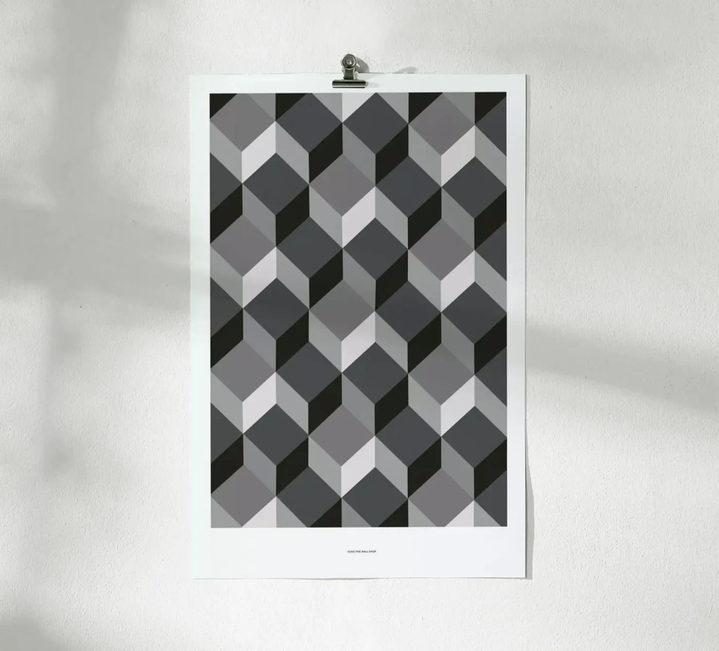 Cubes poster de The Wall Shop