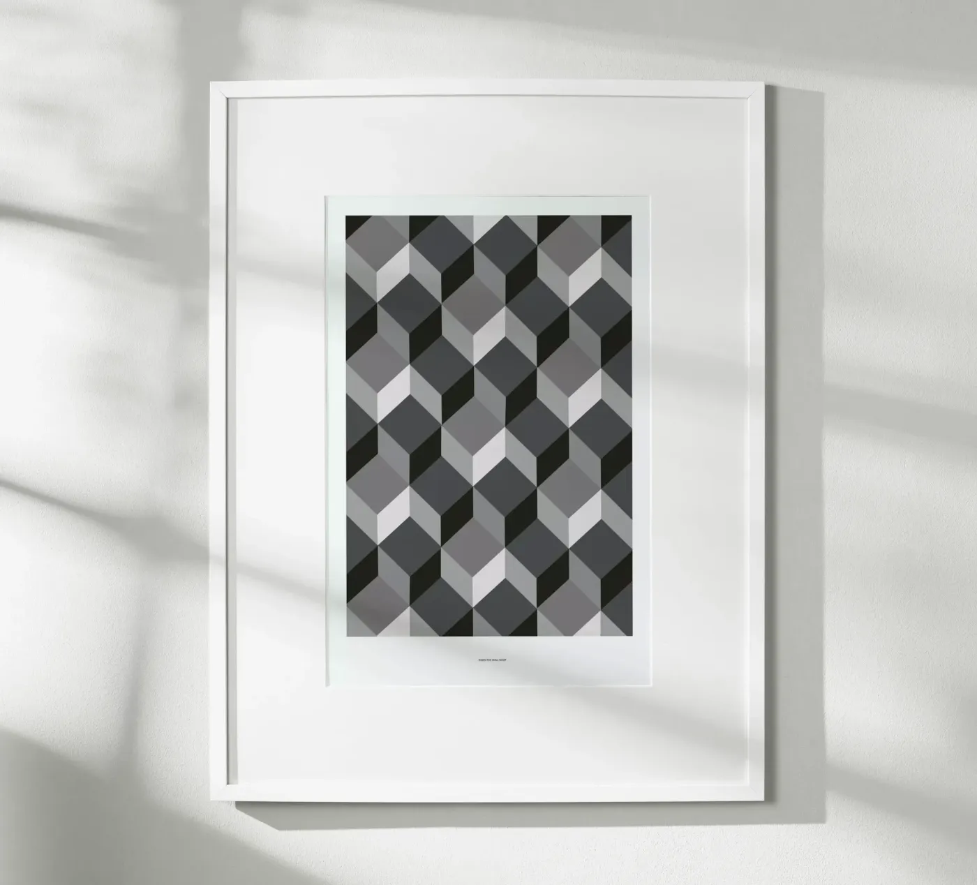 Cubes poster de The Wall Shop