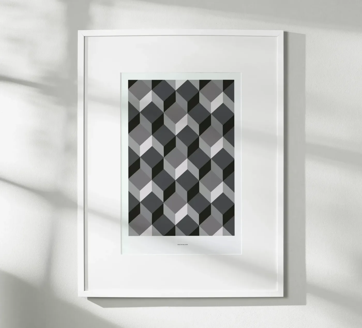 Cubes poster da The Wall Shop