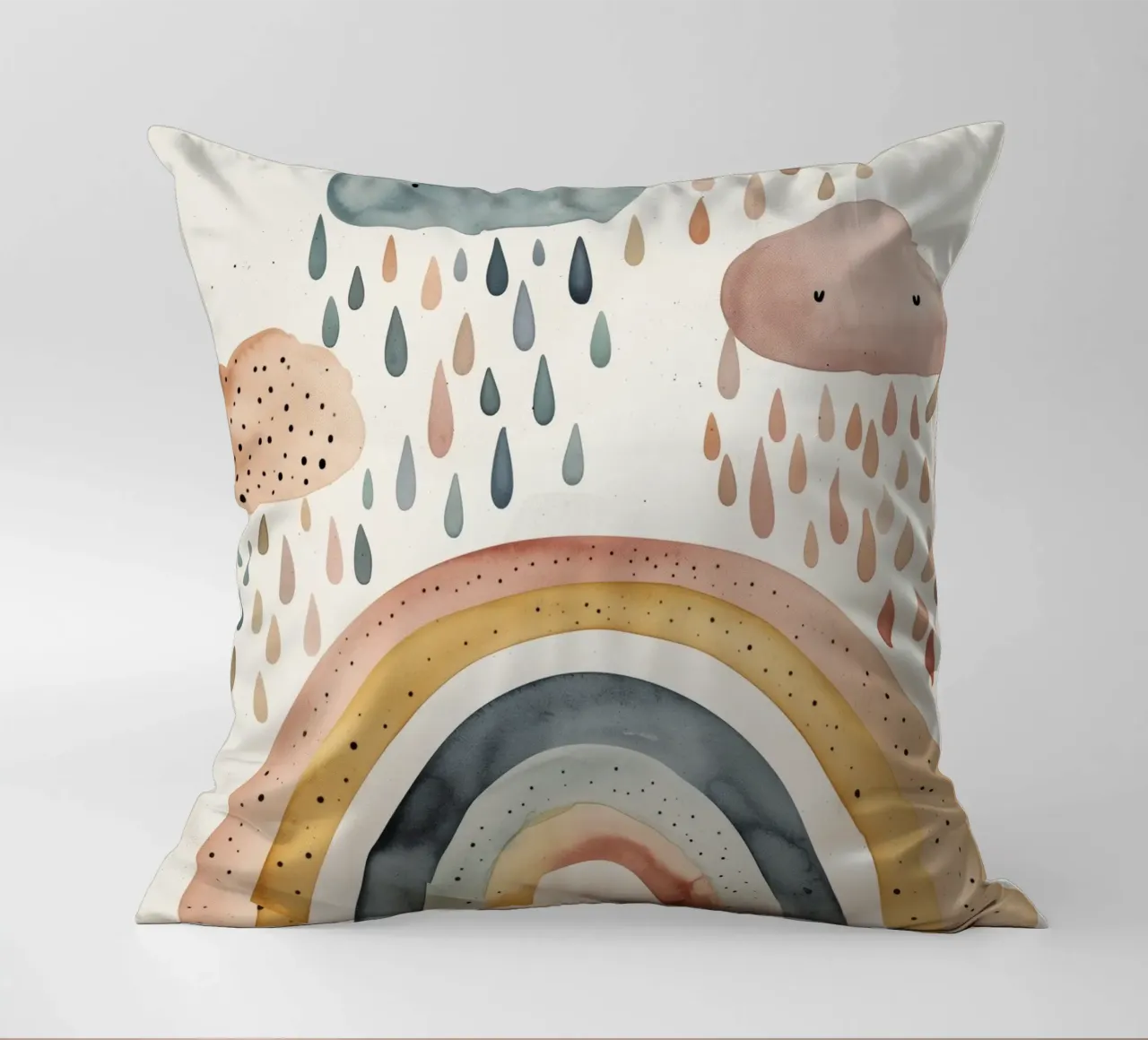 Happy Rain No 2 cuscino da treechild