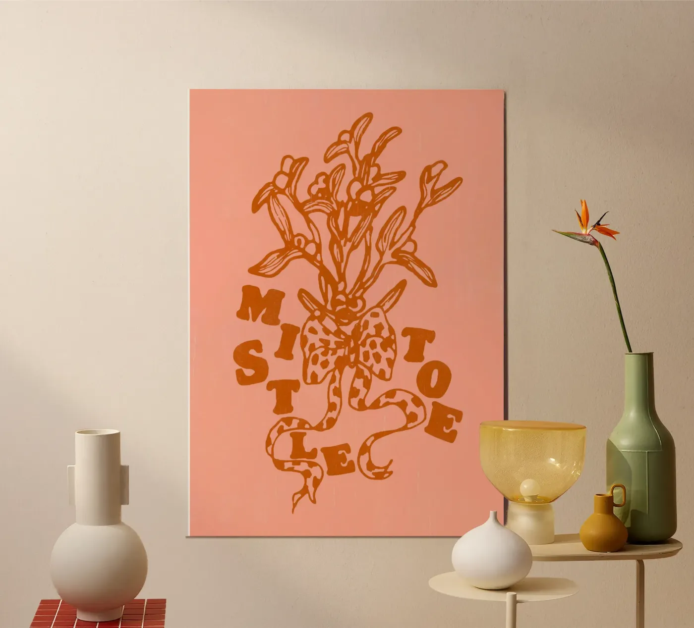 Mistletoe Poster von katariinakosunen