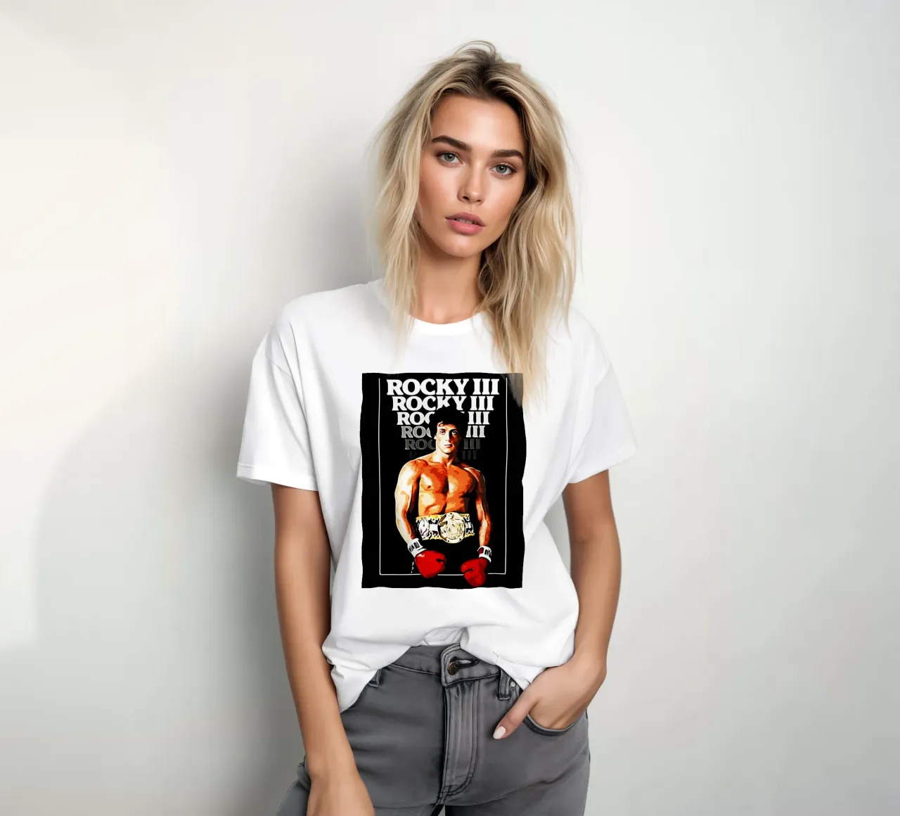 boxer art t-shirt by ontoseno