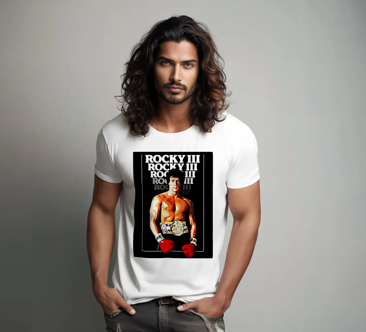boxer art t-shirt by ontoseno