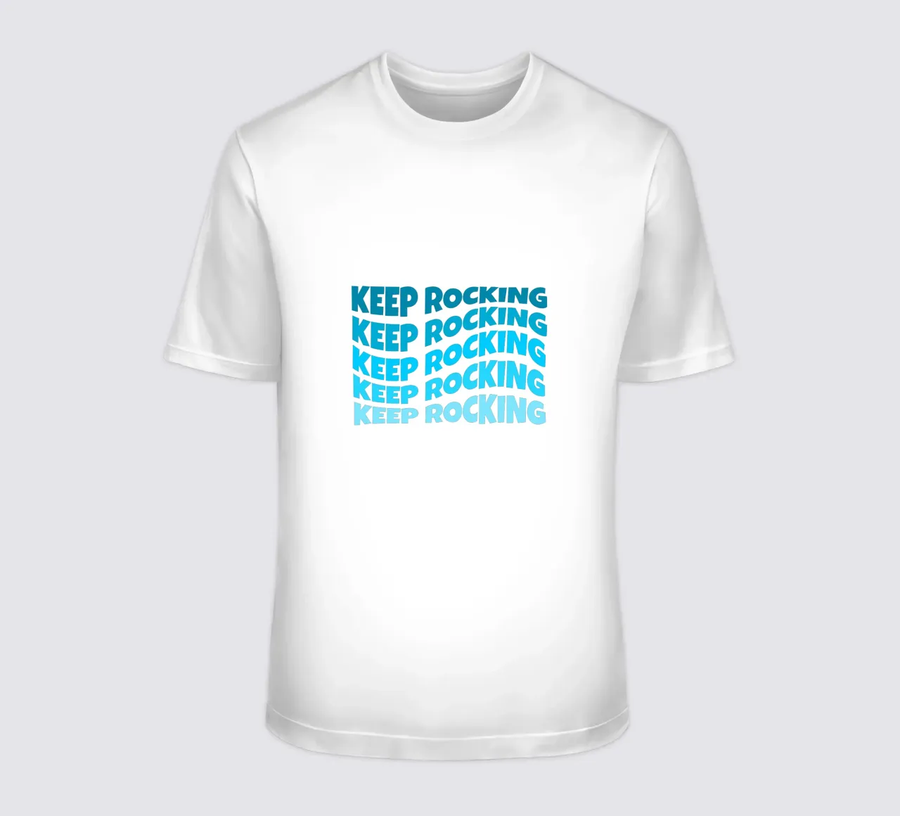 Keep rocking t-shirt da happieeagle