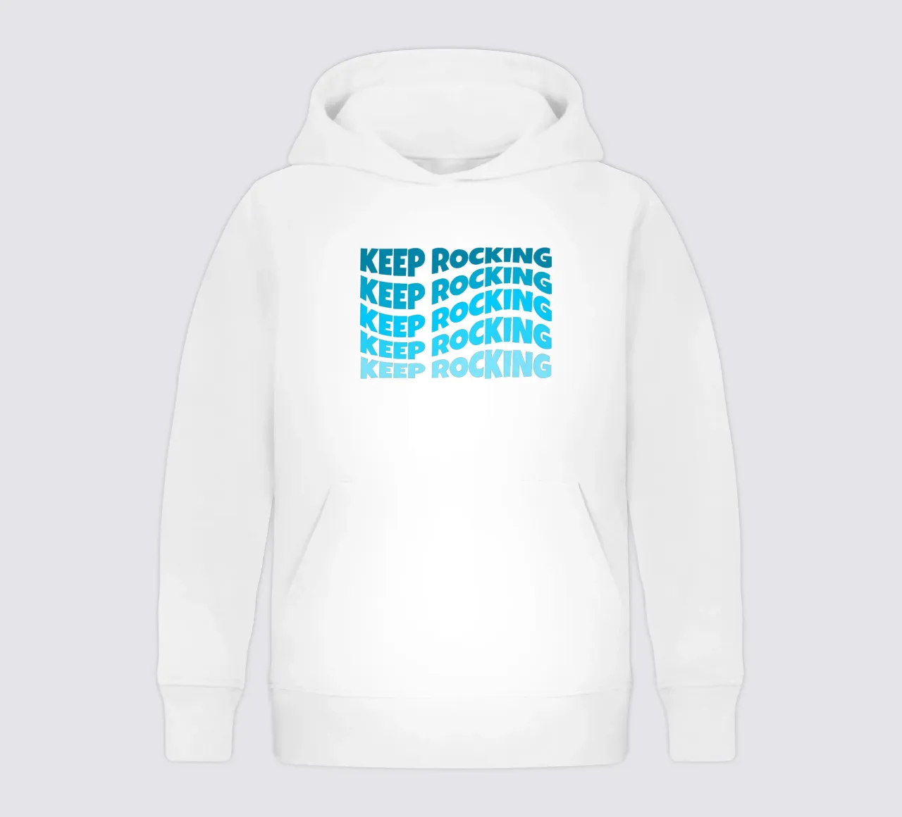 Keep rocking felpa bambino con cappuccio da happieeagle