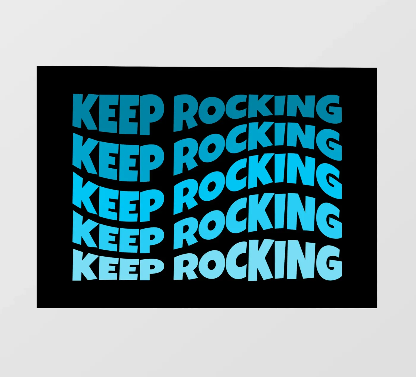 Keep rocking fotobehang van happieeagle