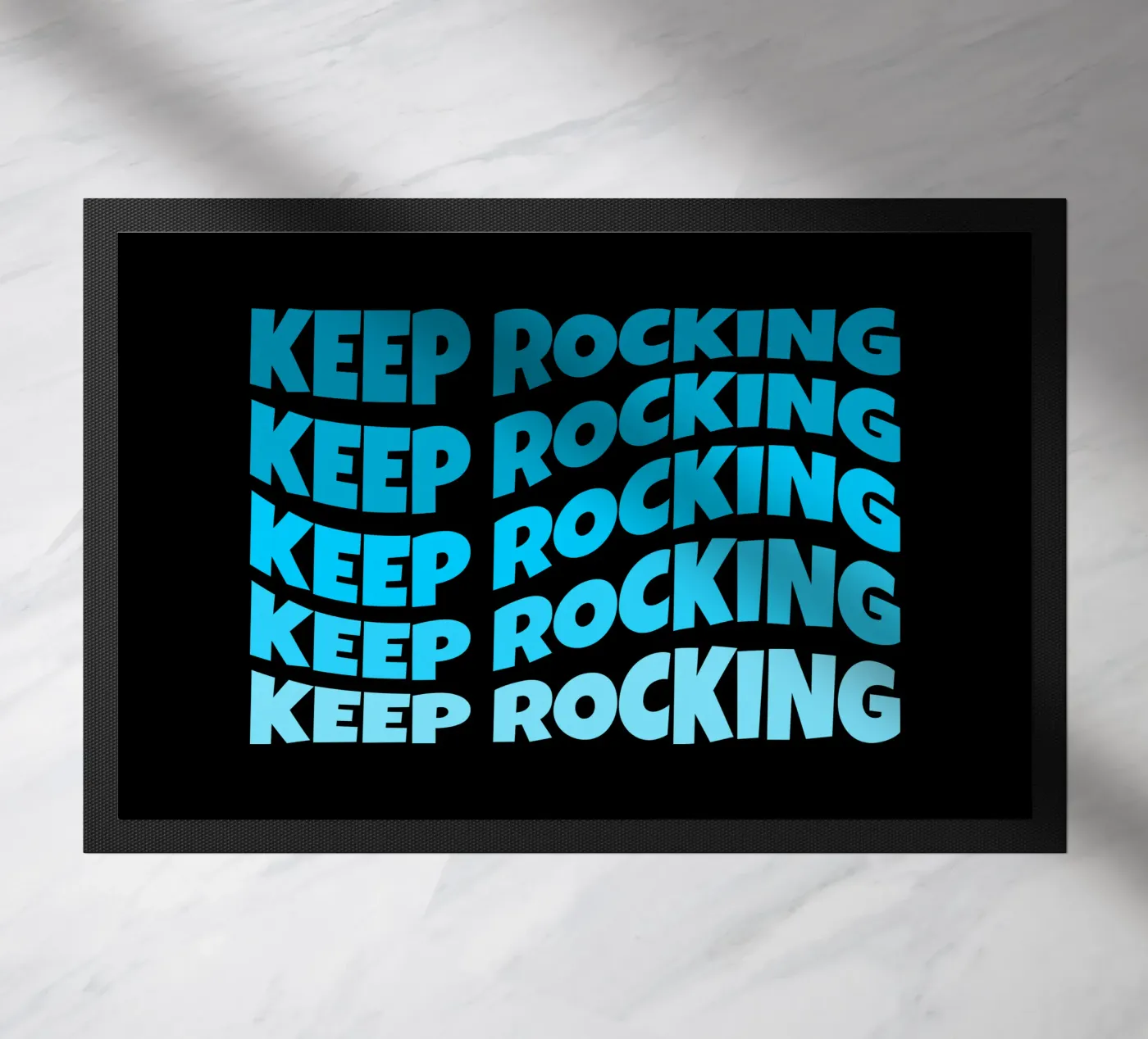 Keep rocking doormat by happieeagle