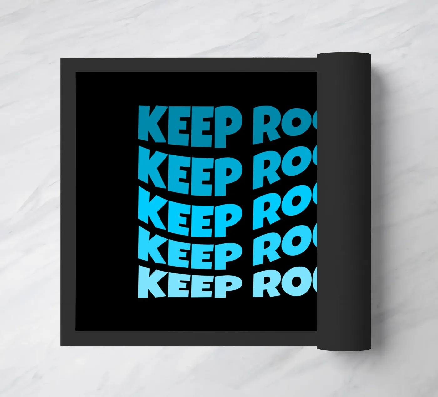 Keep rocking deurmat van happieeagle