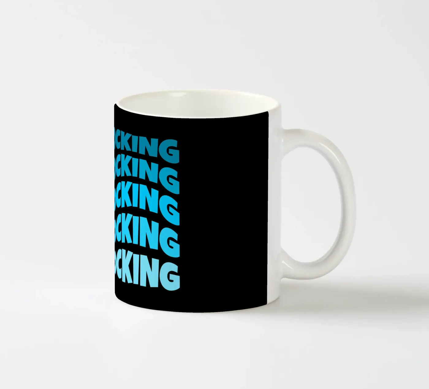 Keep rocking ceramic mug by happieeagle