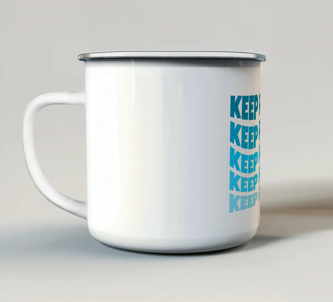 Keep rocking tazza in smalto da happieeagle