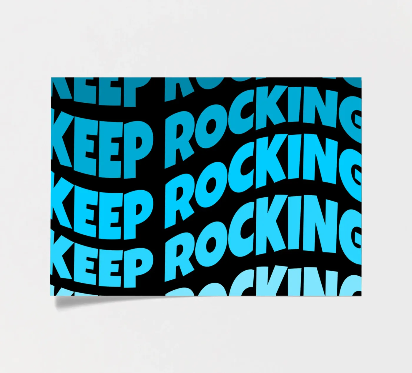 Keep rocking sticker sheet by happieeagle
