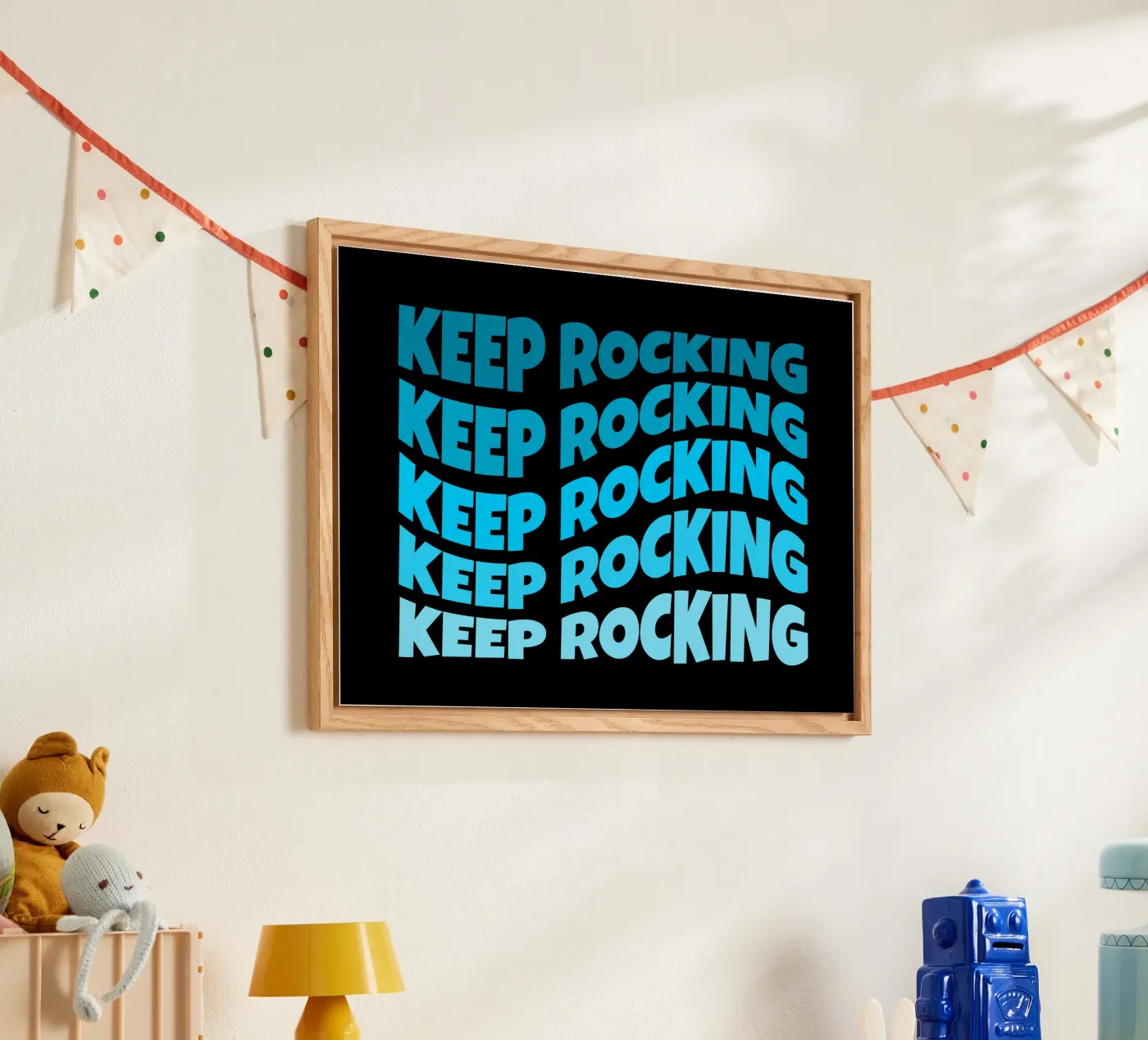 Keep rocking Acryl-Glas von happieeagle