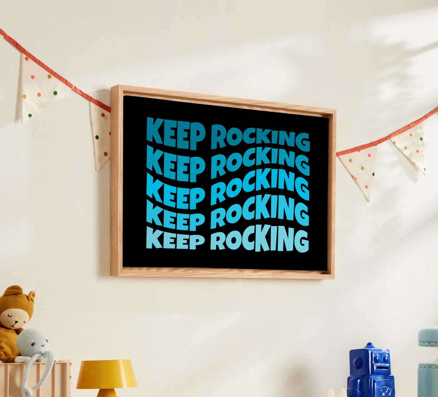 Keep rocking tela da happieeagle