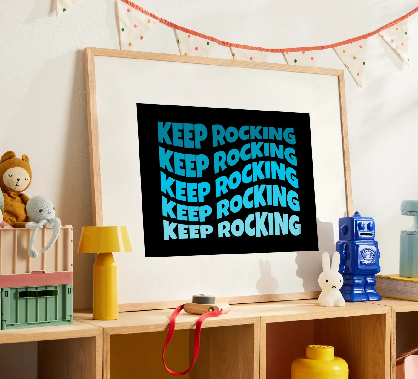 Keep rocking poster da happieeagle