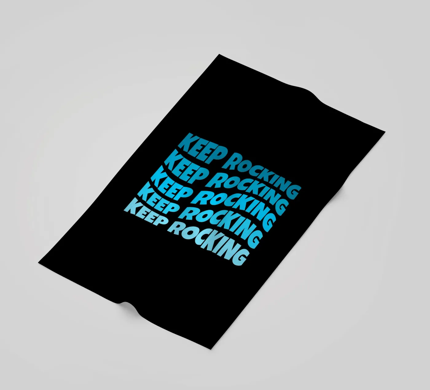 Keep rocking strandhanddoek van happieeagle