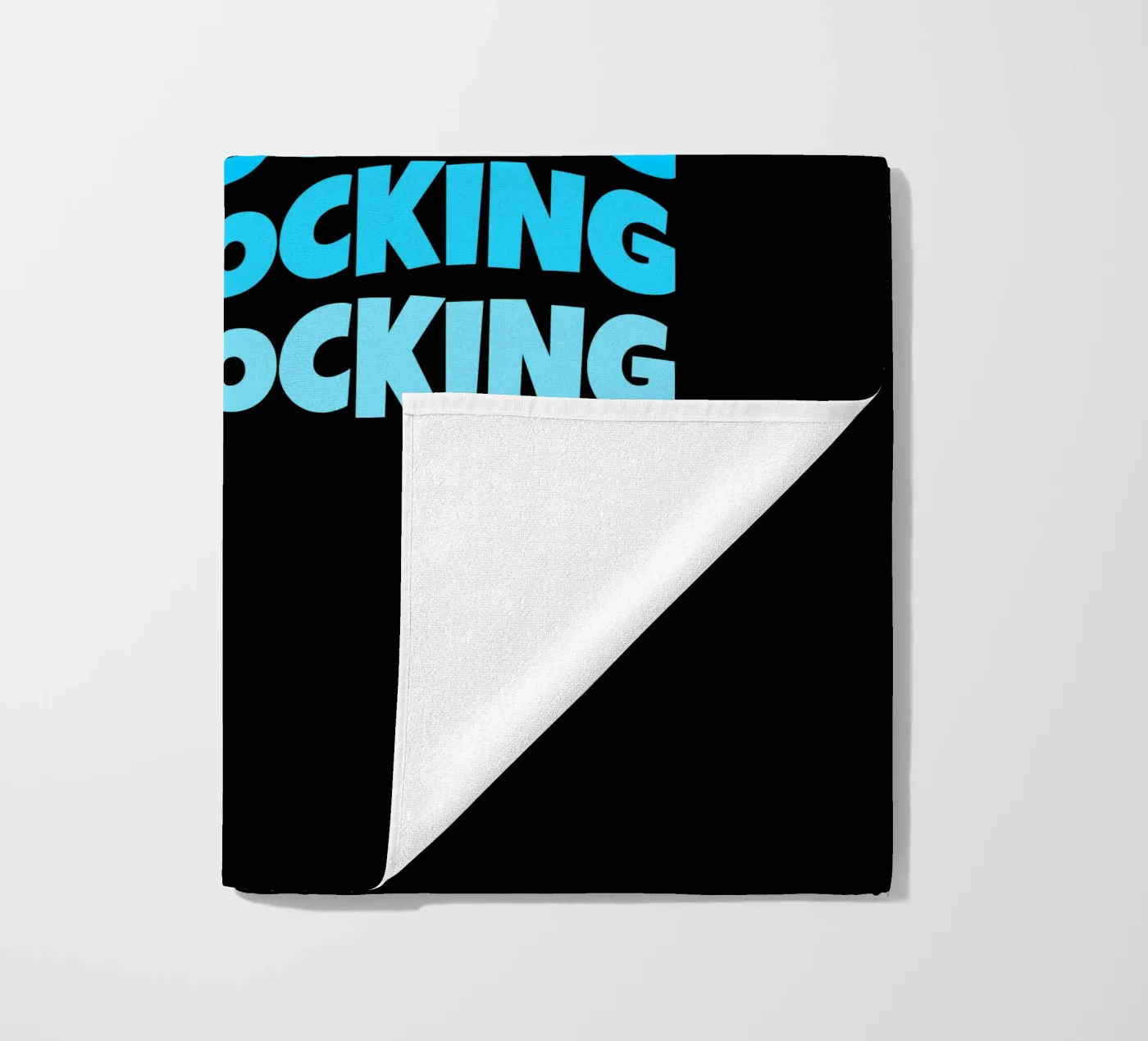 Keep rocking strandhanddoek van happieeagle