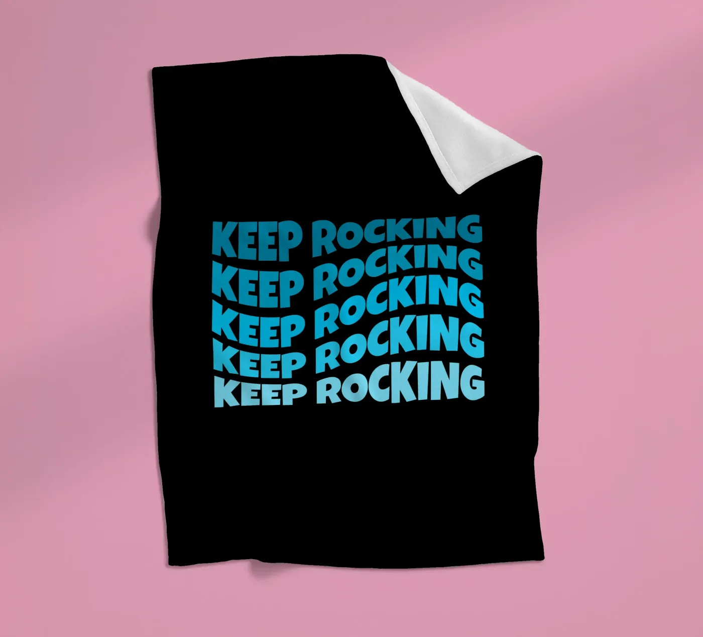 Keep rocking Fleecedecke von happieeagle