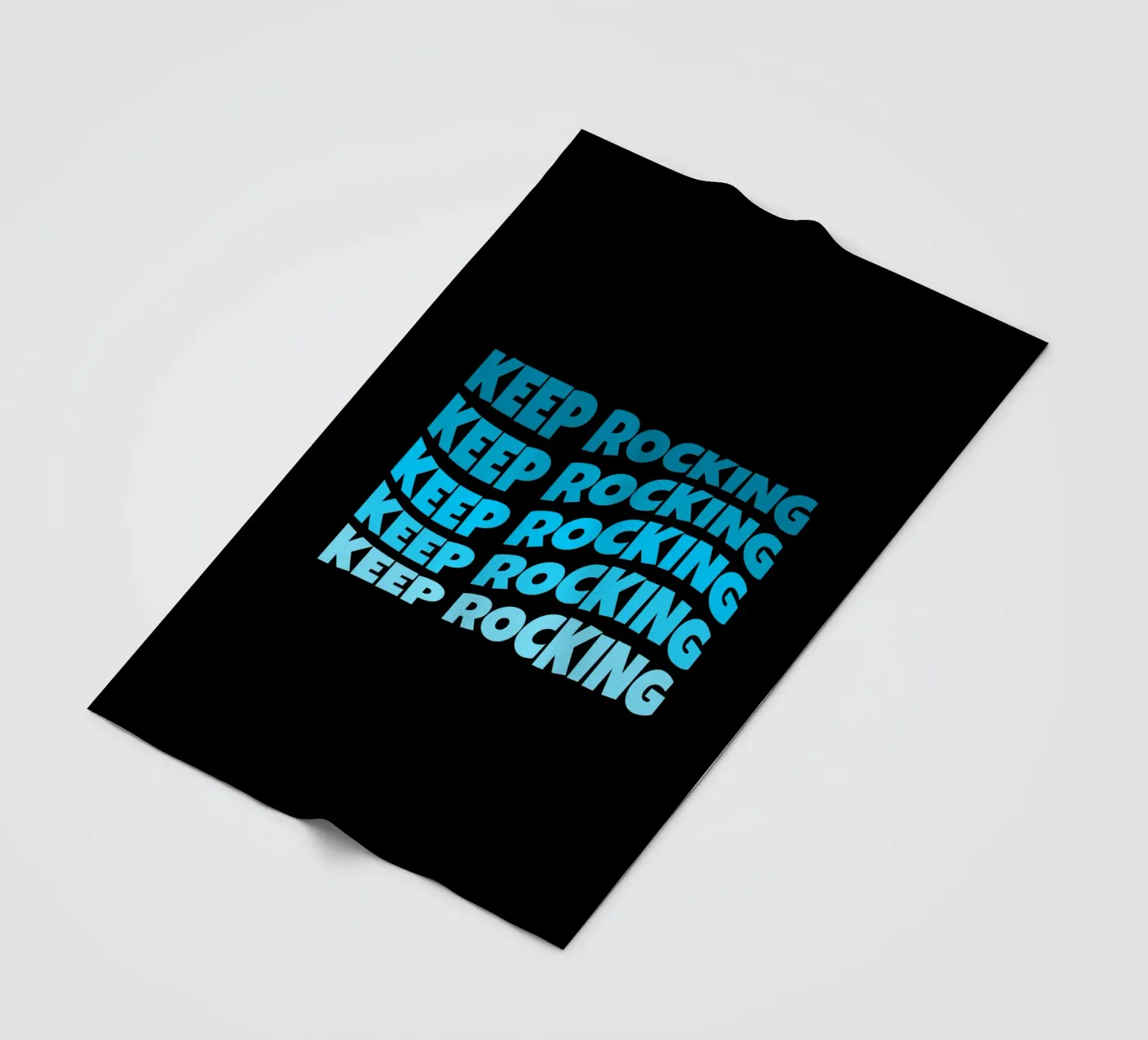 Keep rocking Fleecedecke von happieeagle