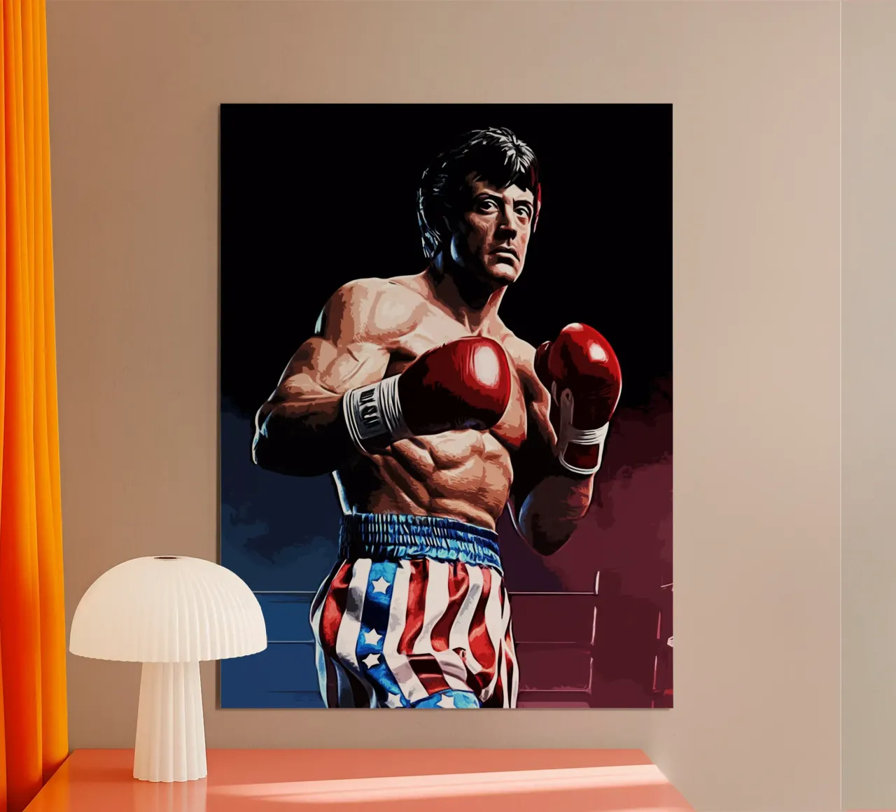 boxer movie art poster with plastic frame by ontoseno