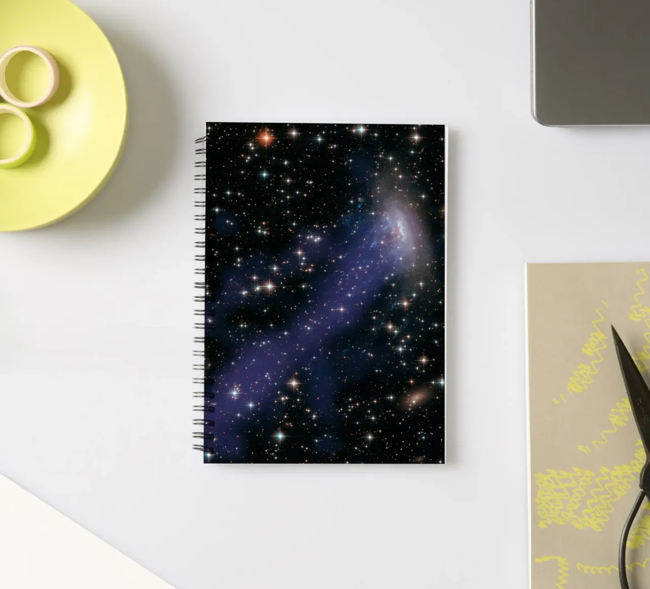 hubble telescope high definition image spiral notebook by 🎁 ARTVI-SHOP