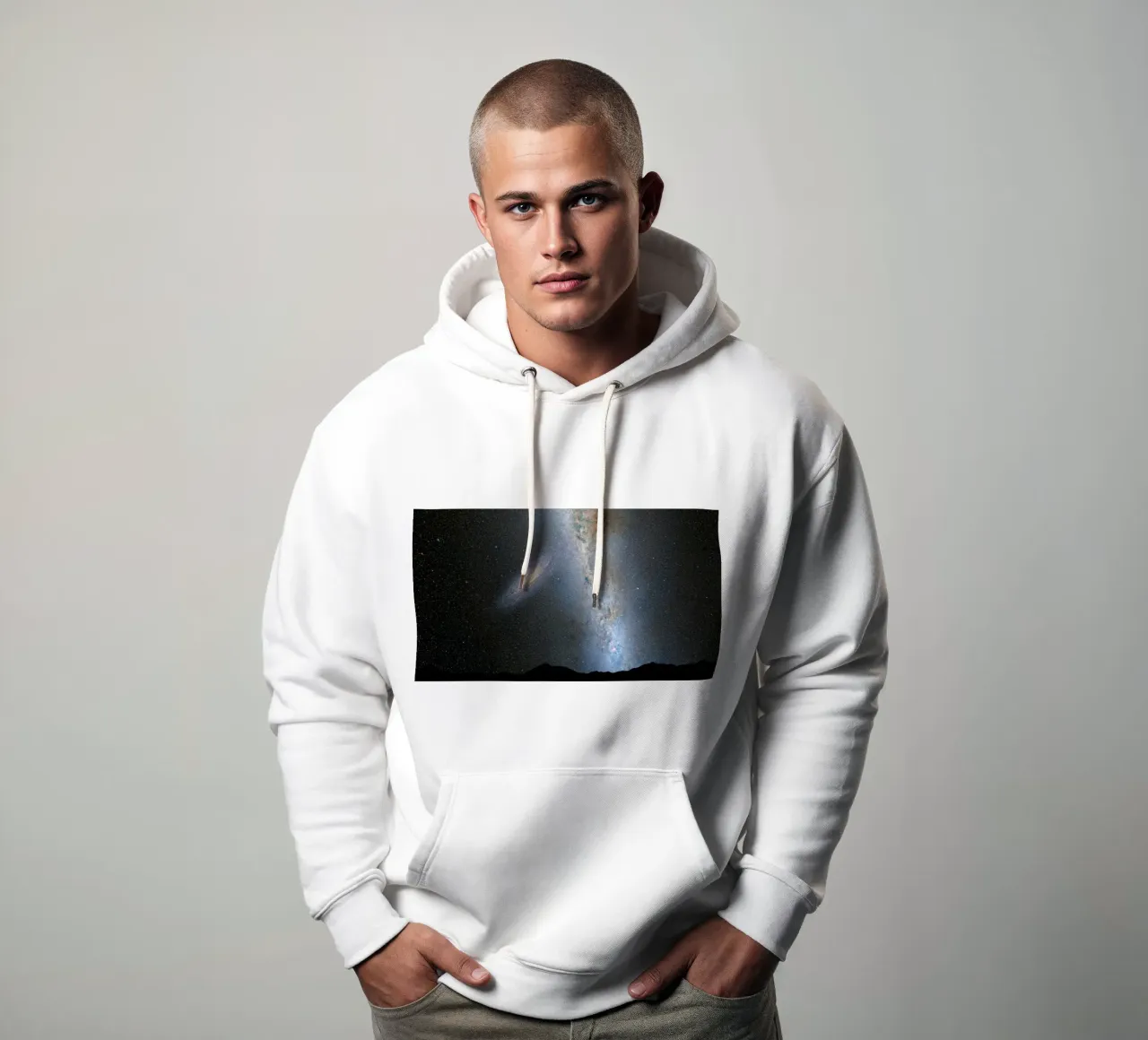 Immagine ad alta definizione del telescopio Hubble felpa con cappuccio da 🎁 ARTVI-SHOP