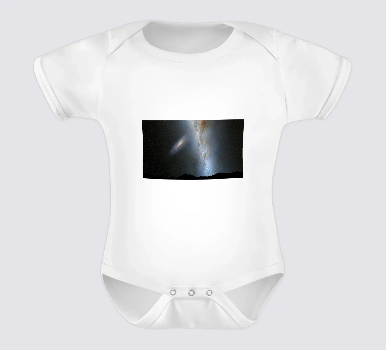Immagine ad alta definizione del telescopio Hubble body neonato maniche corte da 🎁 ARTVI-SHOP