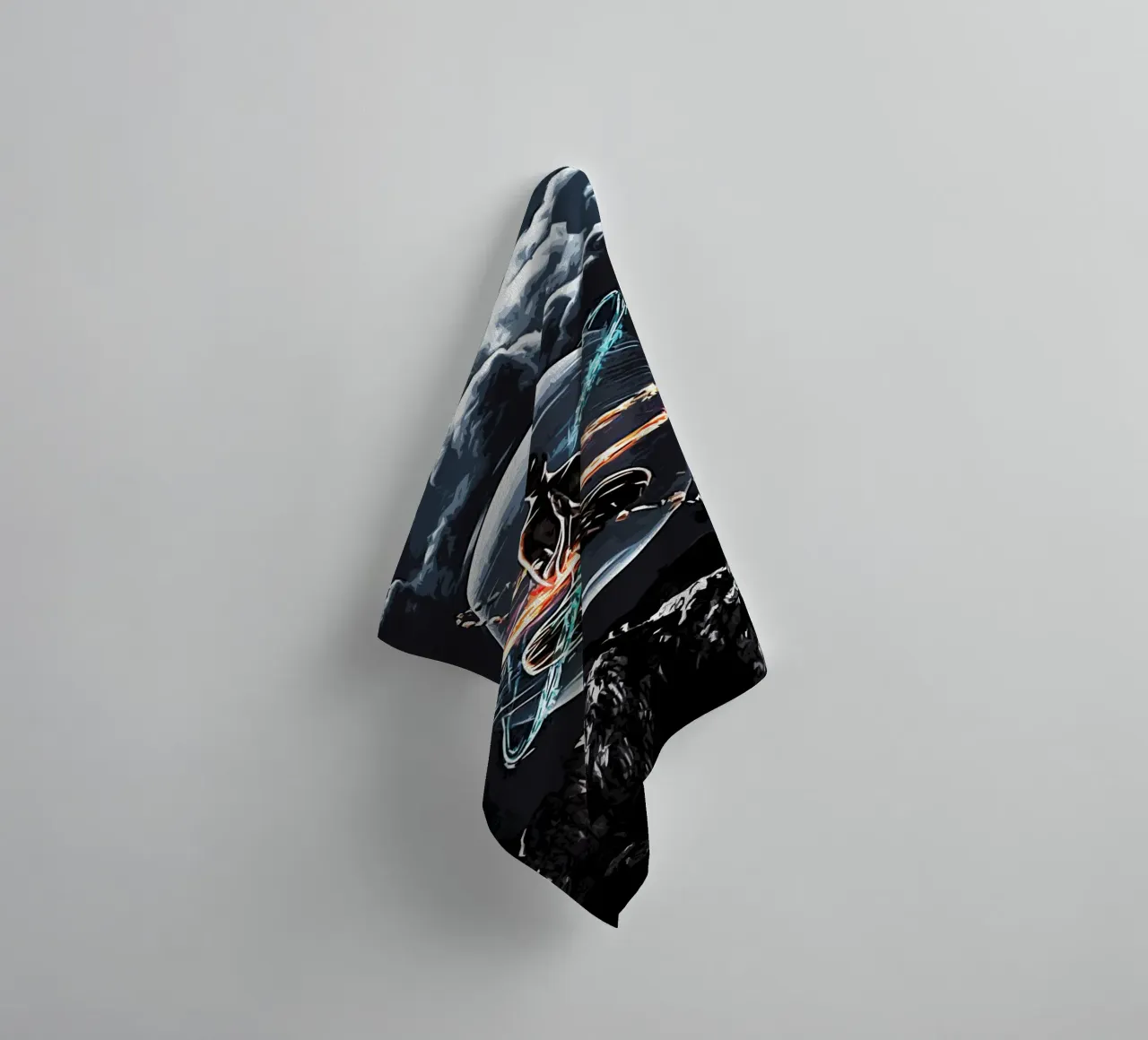 4 batteries towel by ontoseno