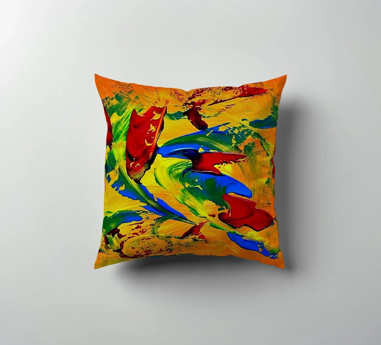 IDEAL GIFT 64 cuscino da Thierry Vobmann Abstract painting