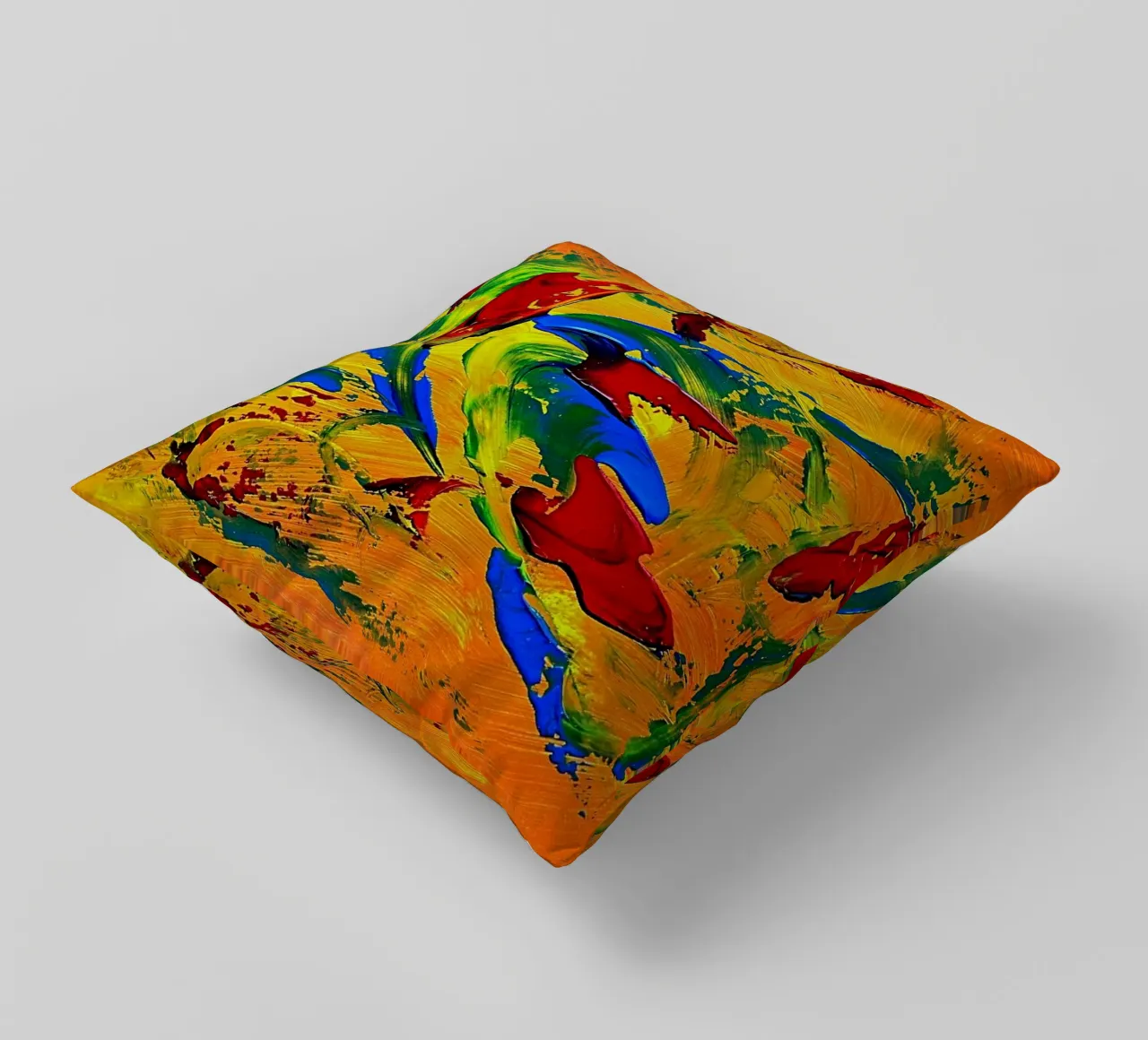 IDEAL GIFT 64 cuscino da Thierry Vobmann Abstract painting