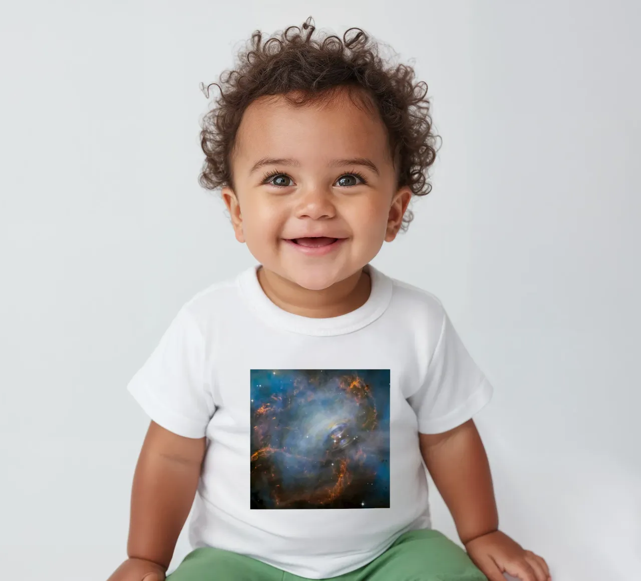 Immagine ad alta definizione del telescopio Hubble maglietta neonato da 🎁 ARTVI-SHOP