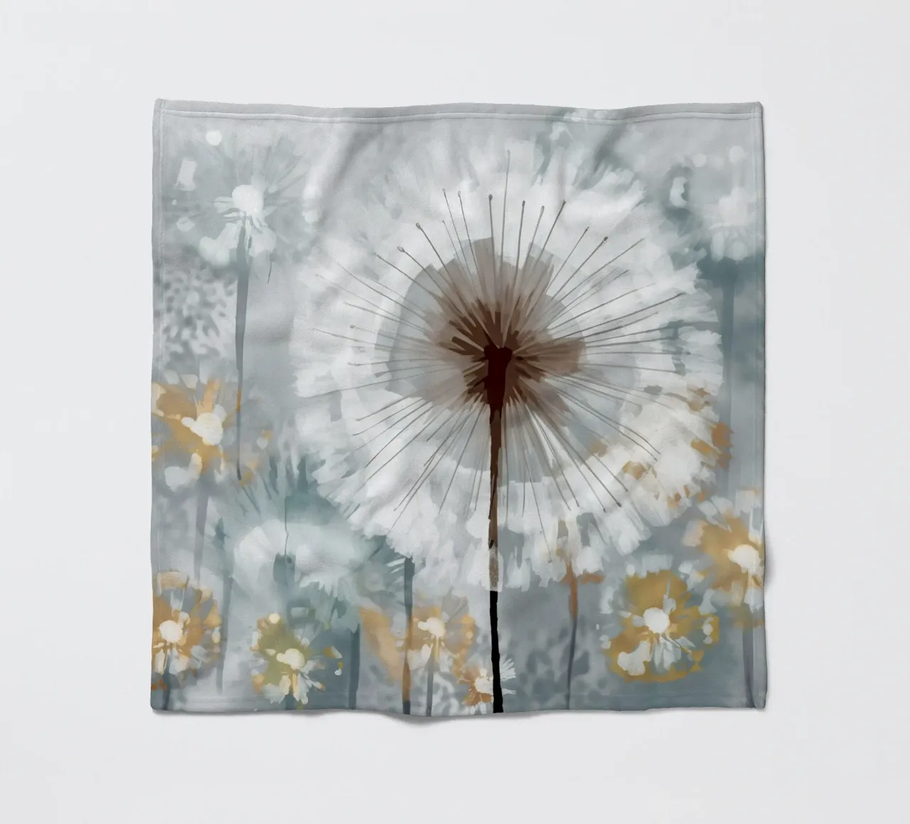 Dandelion Metropolis Fleecedecke von Modern Muse