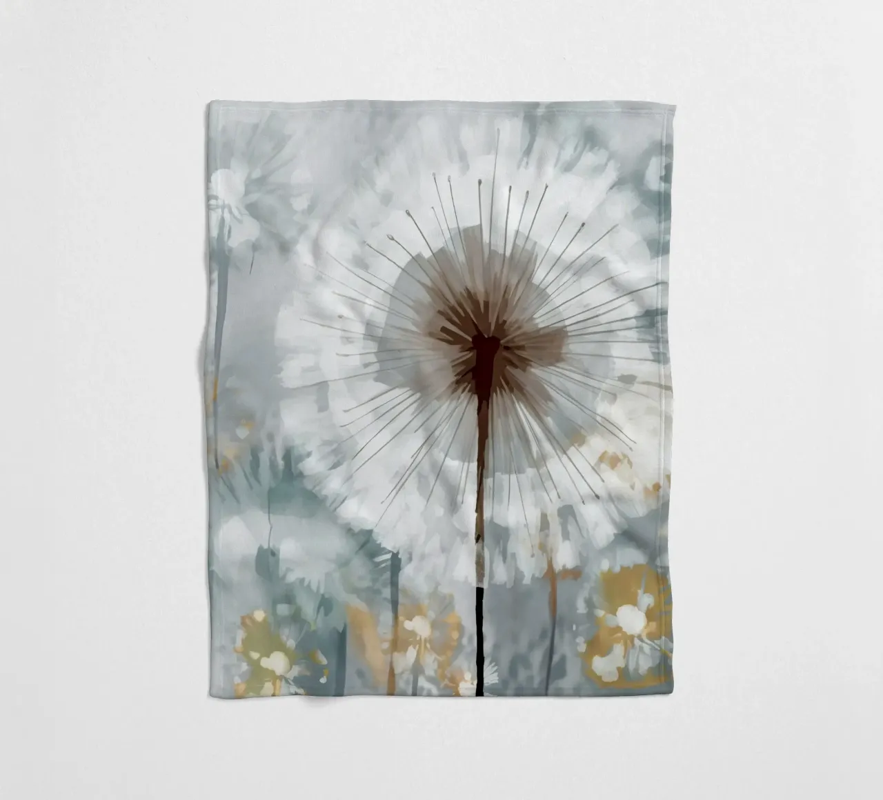 Dandelion Metropolis Fleecedecke von Modern Muse