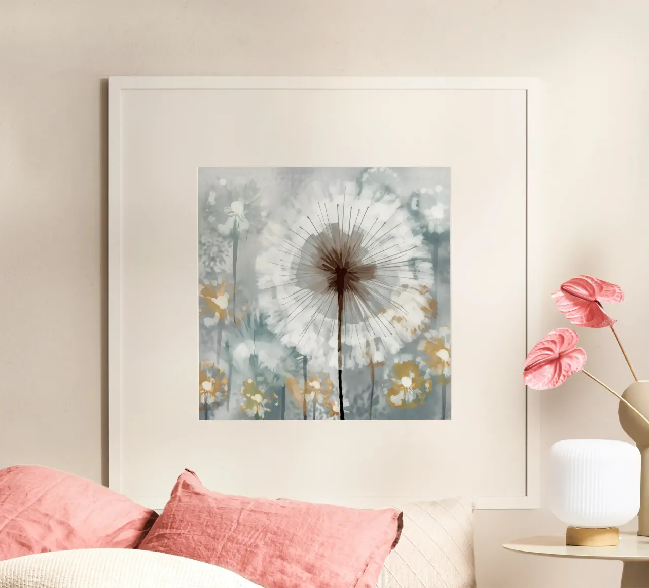 Dandelion Metropolis Hahnemühle von Modern Muse