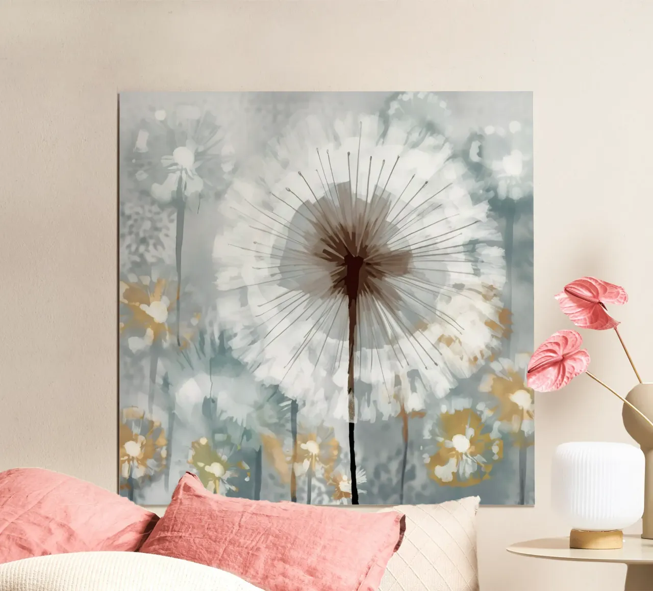Dandelion Metropolis Hahnemühle von Modern Muse