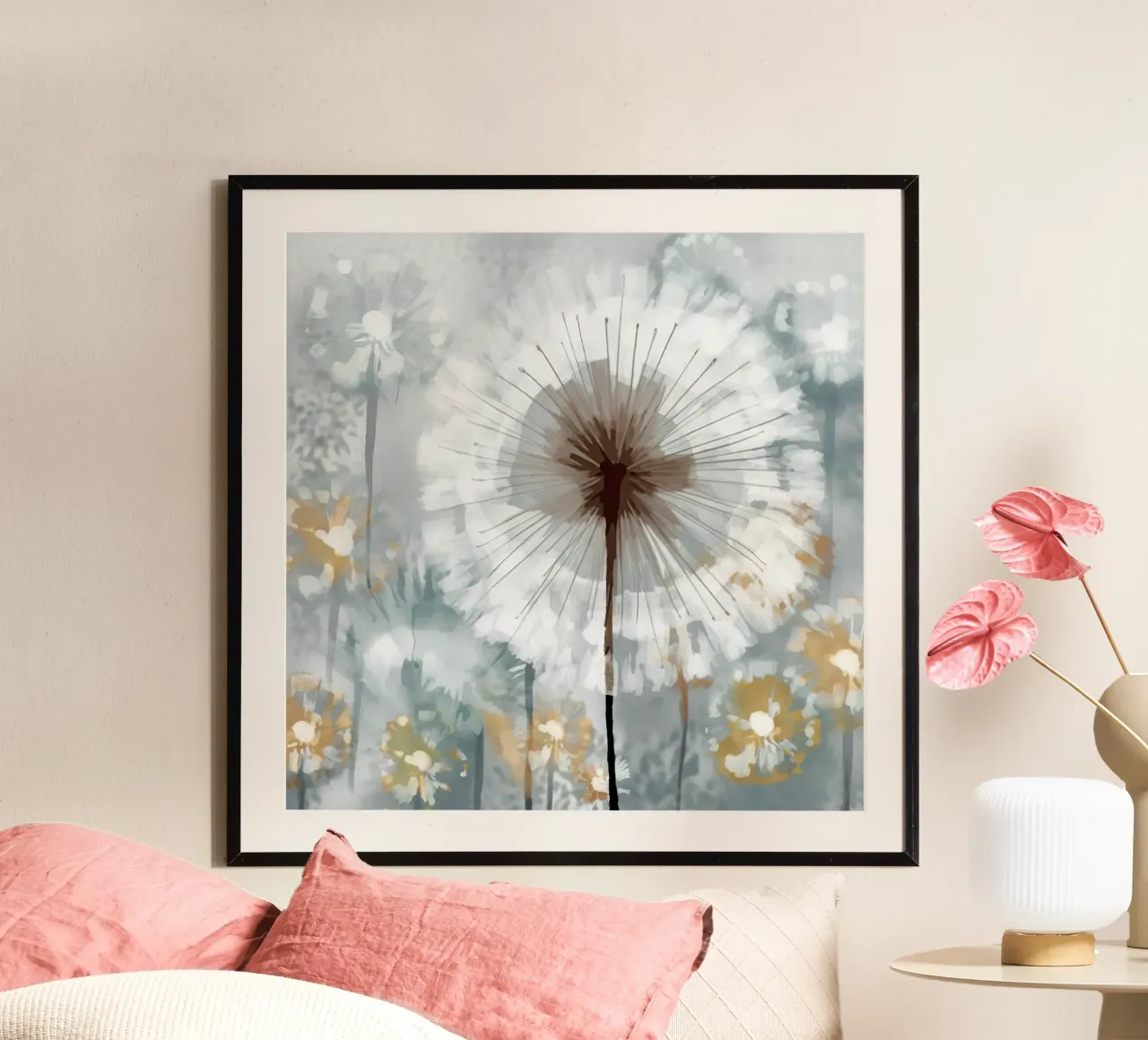 Dandelion Metropolis Hahnemühle von Modern Muse