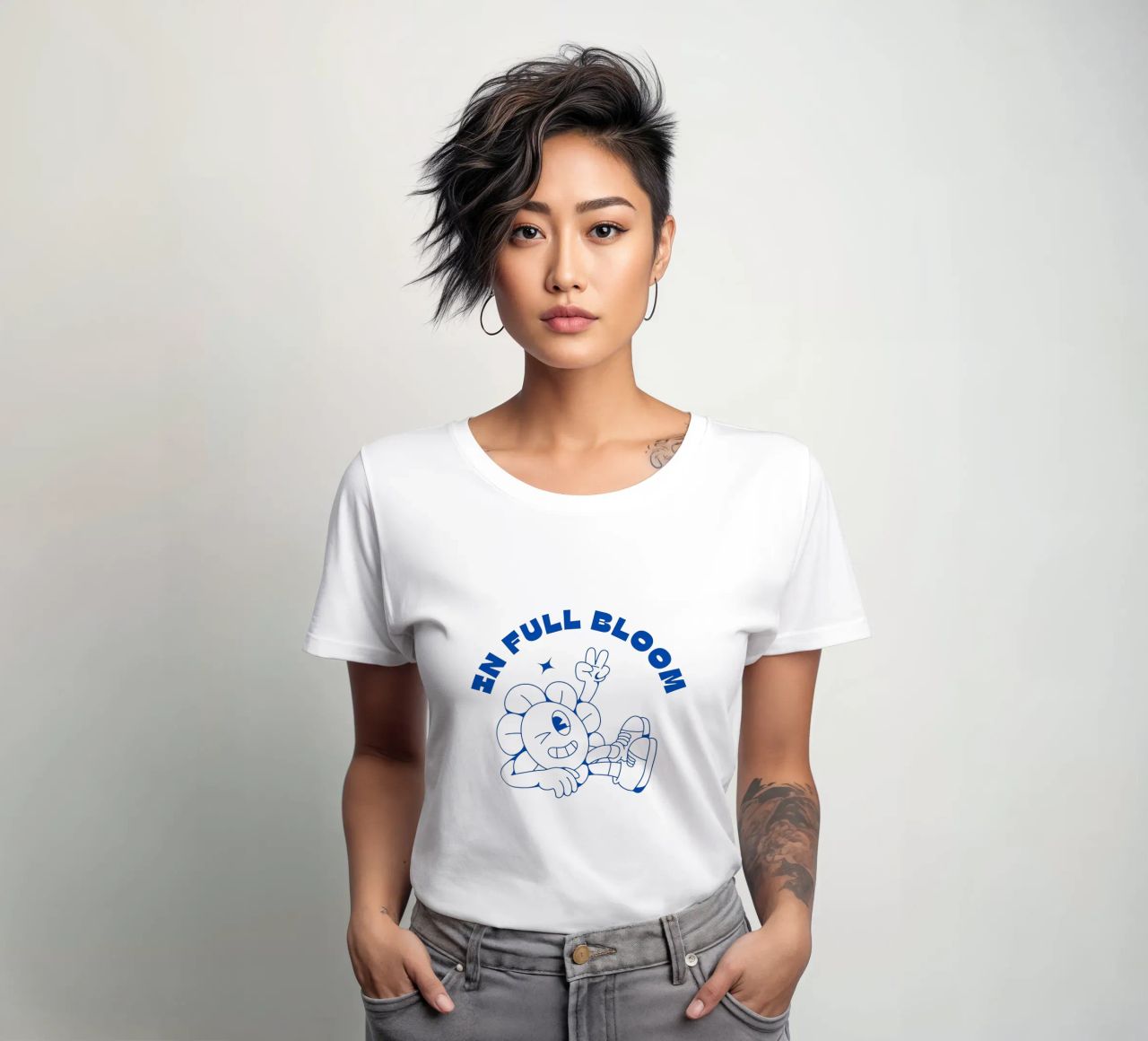 IN FULL BLOOM t-shirt da donna da Einfach Uebel